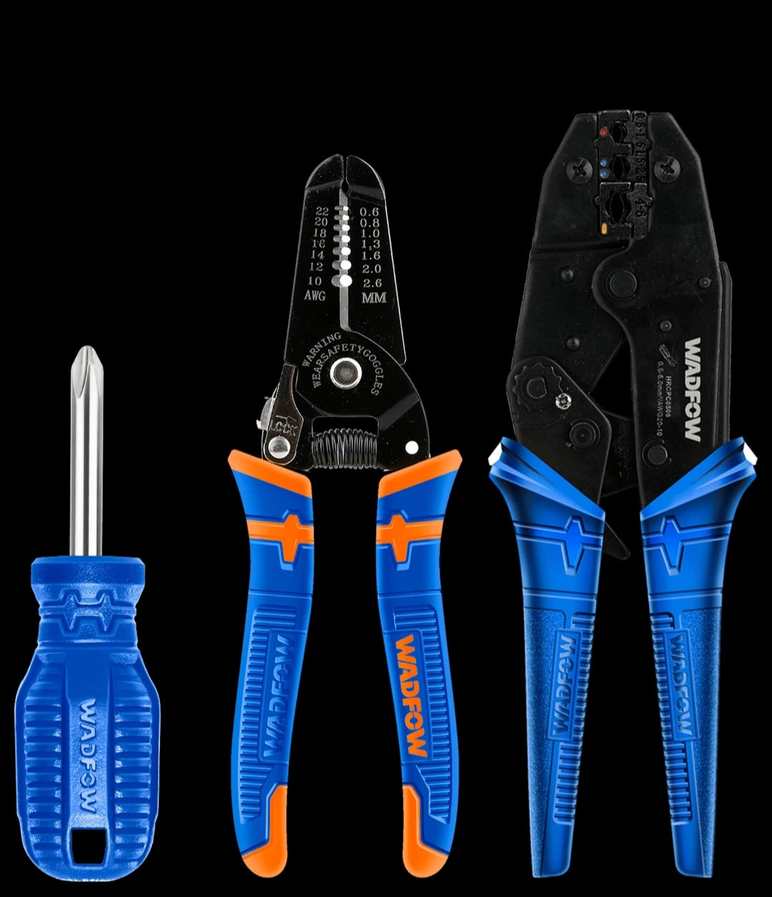 LUG PUNCH PLIER WITH WIRE STRIPPER  WADFOW®