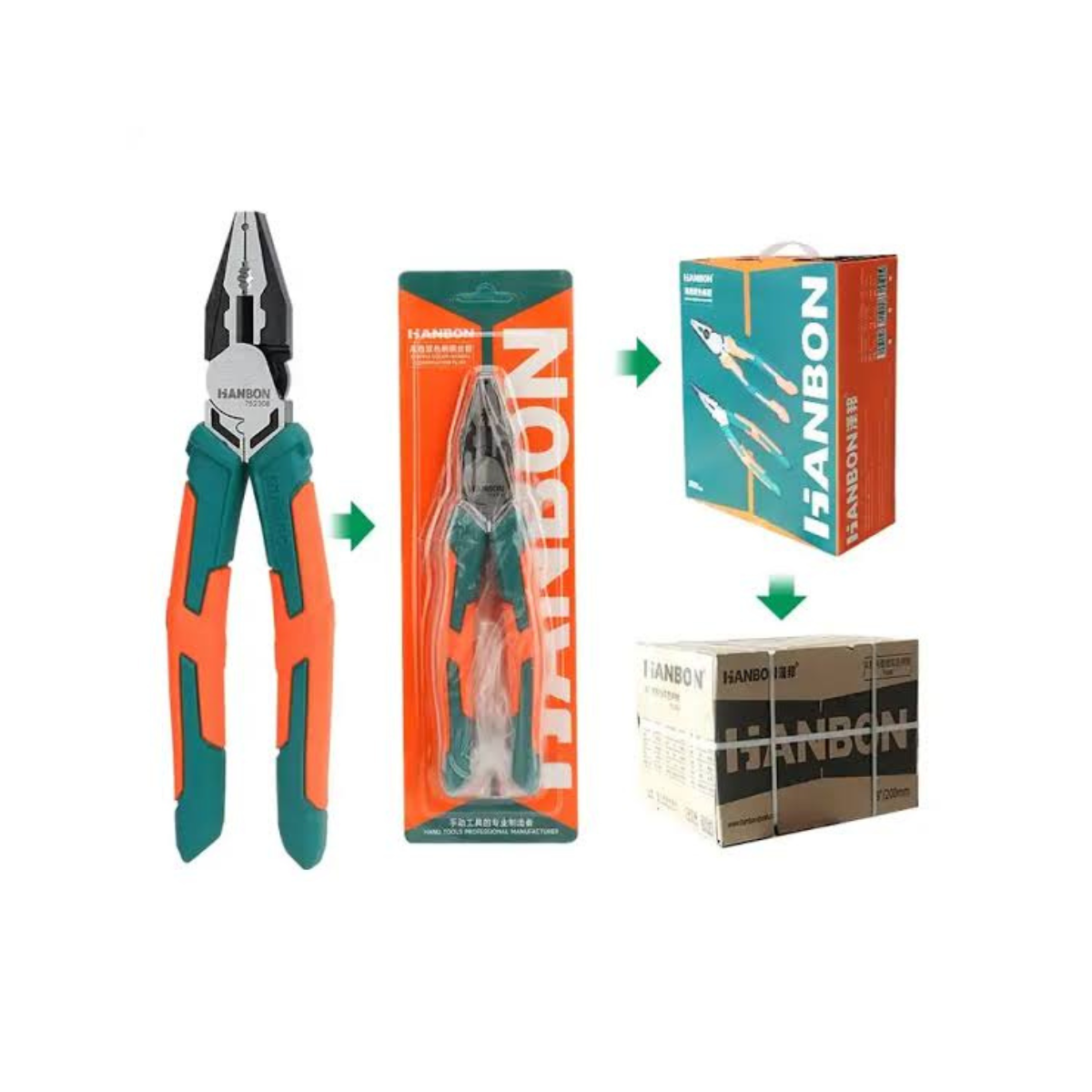 DOUBLE COLOR LONG NOSE PLIER