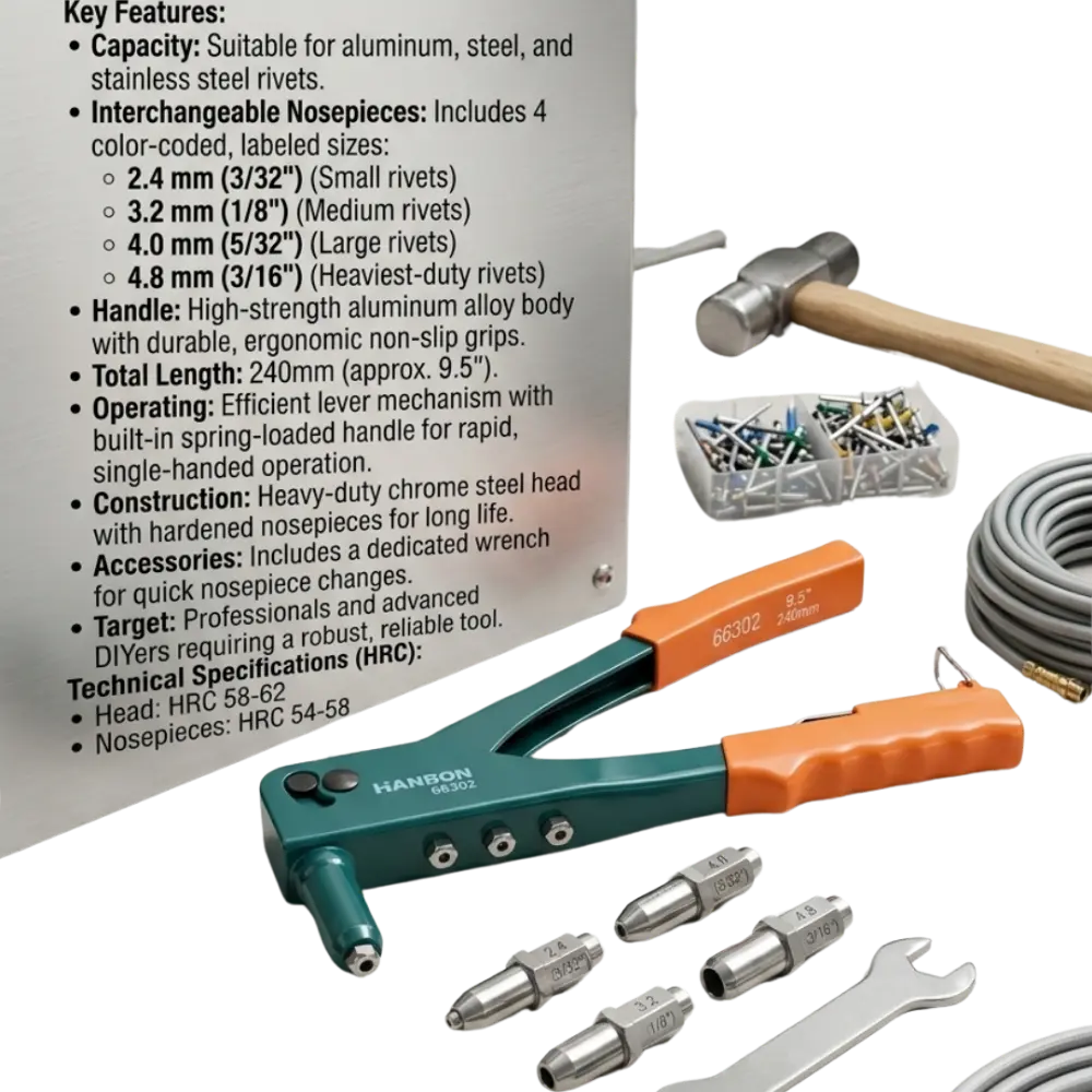 HAND  RIVETER | HANBON®