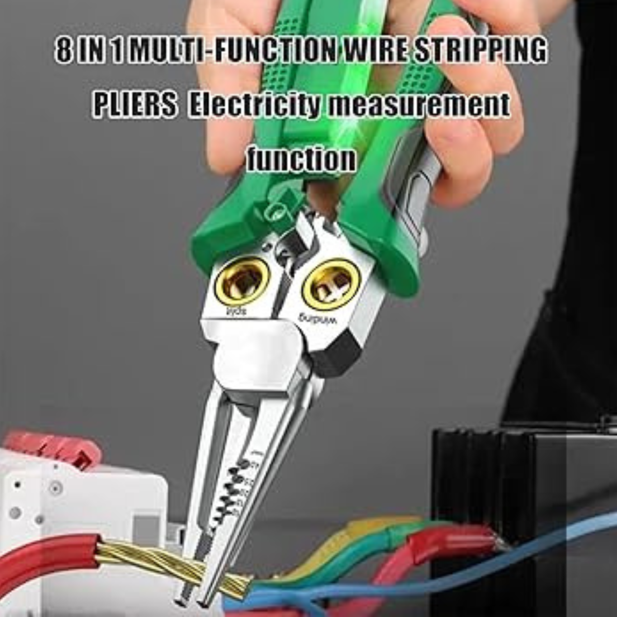 MULTIPURPOSE WIRE STRIPPER WITH TESTER