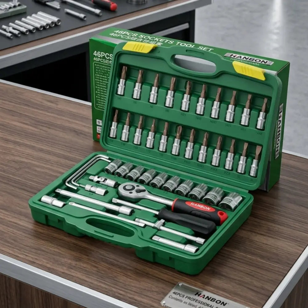 RATCHET SOCKET SET |  HANBON®